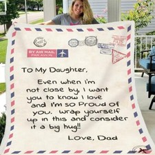 To My Daughter Son etc. Letter