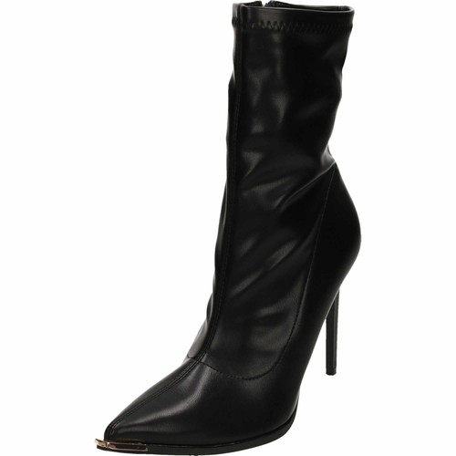 Ladies faux leather - leather, sock
