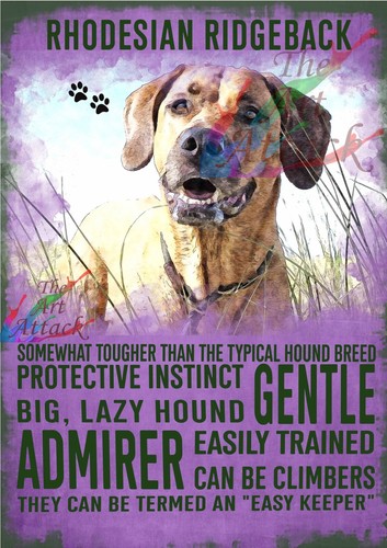 Dog breeds personality metal