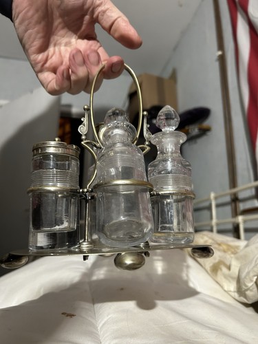 Bottle condiment and stand - bottle,