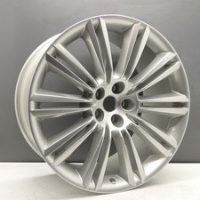 JAGUAR XJ KASUGA 20" ALLOY WHEEL RIM 10J ET46 OEM REAR C2D4246 SILVER GENUINE X1