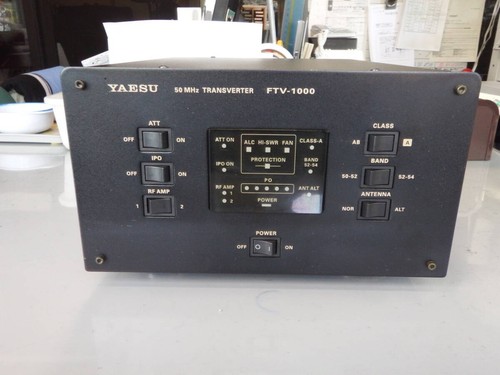 Yaesu ftv 1000 - yaesu, 6-meter