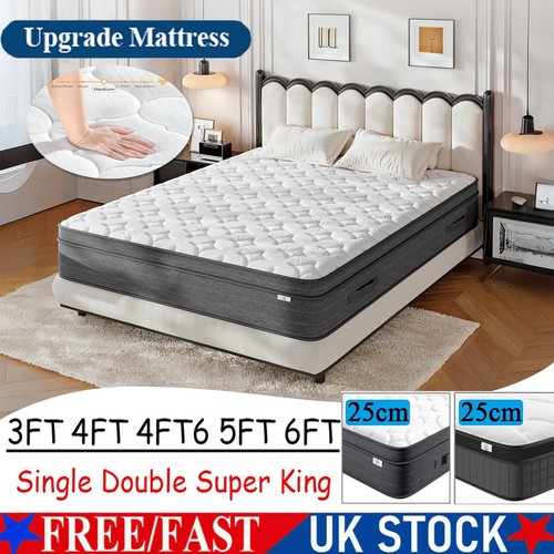 Grey memory foam sprung - grey,