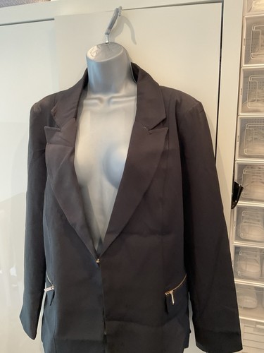 Black lipsy jacket - jacket, 16