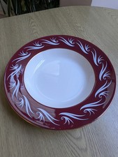 Empire porcelain Co Ascot rimmed bowls 9" superb examples 