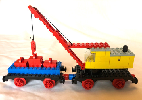 Lego 134 trains - mobile, crane