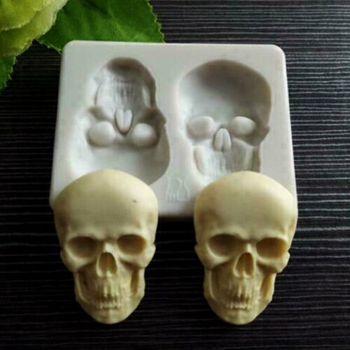 Halloween silicone skull - halloween, head