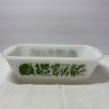 Vintage Herb Garden Glasbake