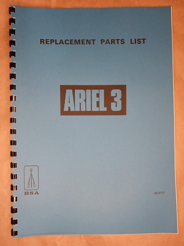 Bsa ariel replacment - -, parts