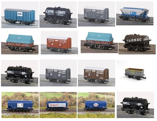 Gauge painted wagons - gauge,