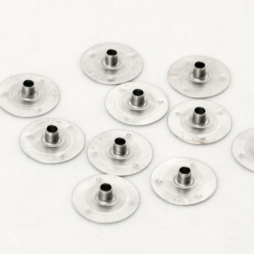 Candle wick sustainers - candle, tabs