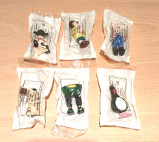 x 6 Wallace And Gromit Mini Figures SEALED The Wrong Trousers A Close Shave 1989