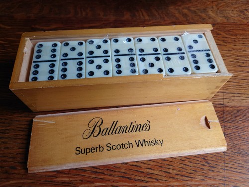 Vintage dominoes set - vintage,
