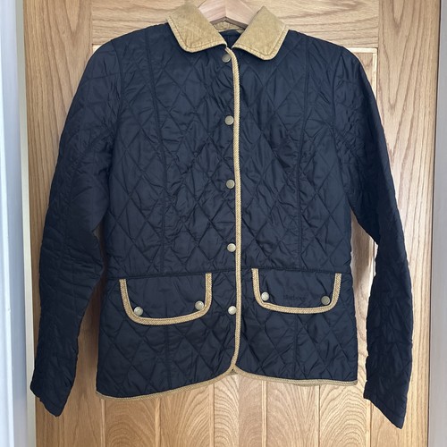 Barbour ladies black fitted - black,