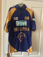Muttiah Muralitharan Genuine Signed Sri Lanka Cricket Shirt with COA