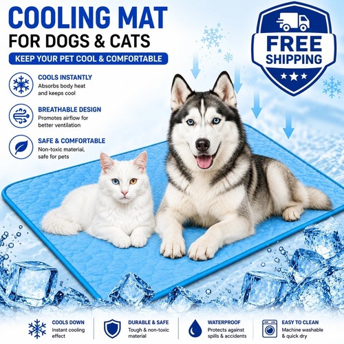 Pet cooling mat - cooling, dogs