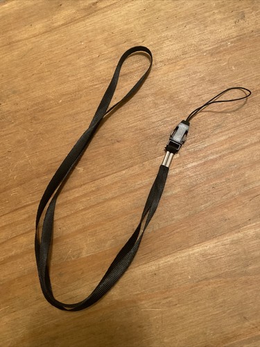Police black lanyard - ex,