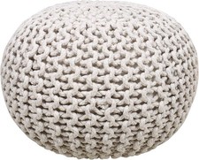 RAJRANG Knitted Pouffe Cover