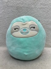 Squishmallows light blue sloth