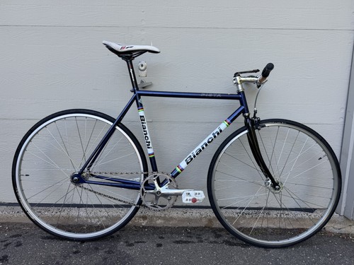 Bianchi pista chromoly - pista, single