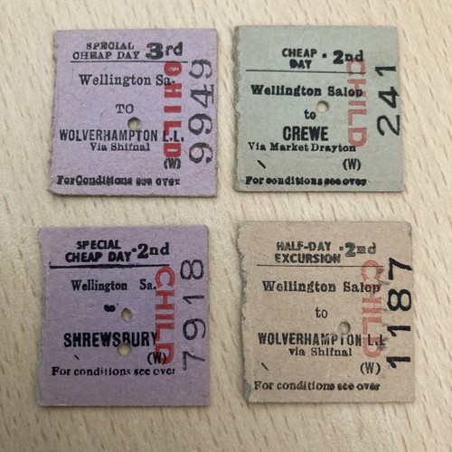 Half railway ticket 4 - ticket,, (.