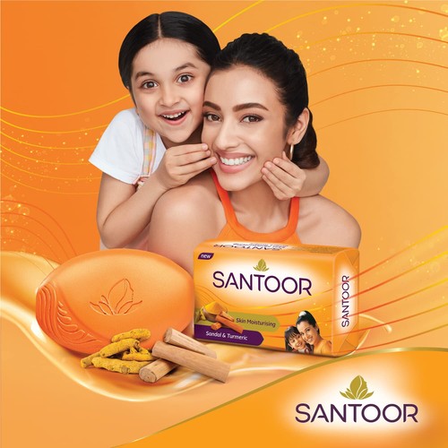 Santoor skin moisturizing - skin,