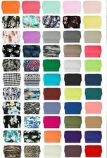 Womens Plain Printed Boob Tube Strapless Bandeau Elastic Stretch Bra Crop Top