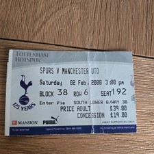 2008 Tottenham Hotspur v