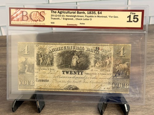 1835 agricultural bank - 1835,