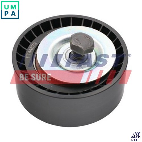 Deflectionguide pulley vribbed - deflectionguide,