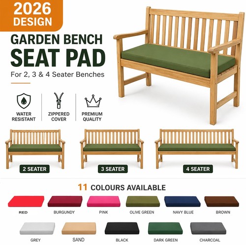 Garden bench seat - seat, pad