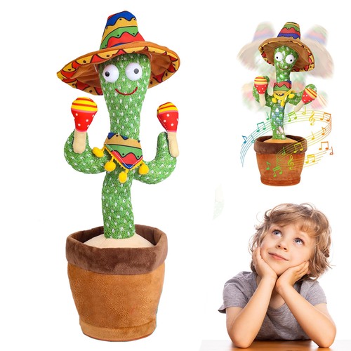 Dancing cactus plush toy can - dancing,
