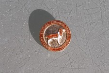 VINTAGE SOUTHERN ENGLISH SPRINGER SPANIEL SOCIETY BROACH BADGE