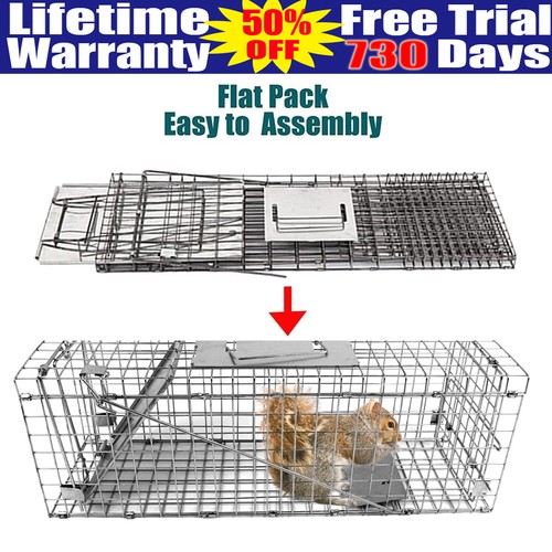 Humane live animal trap - live,