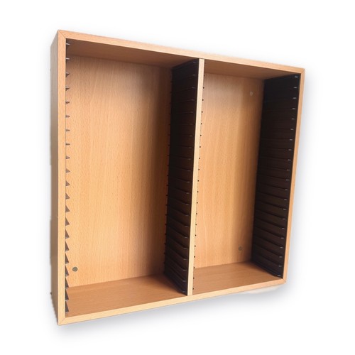 Wood dvd storage unit - wood,