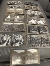 13 Stereoscopic Photo Cards. By Realistic Travel Publishers