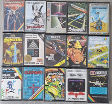 Lot of 12 cassette games for