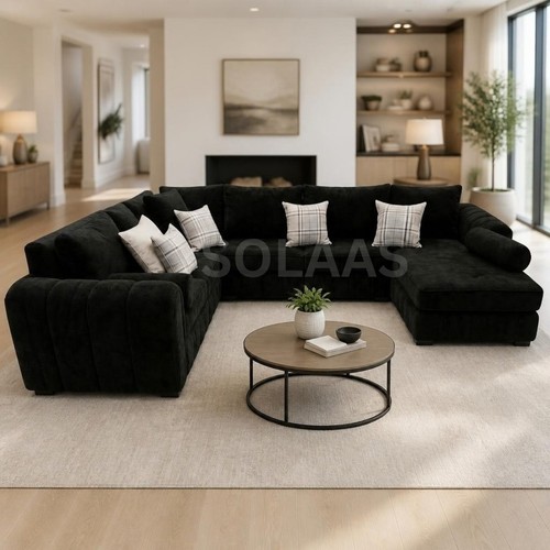 Solaas onyx shape chaise - u,