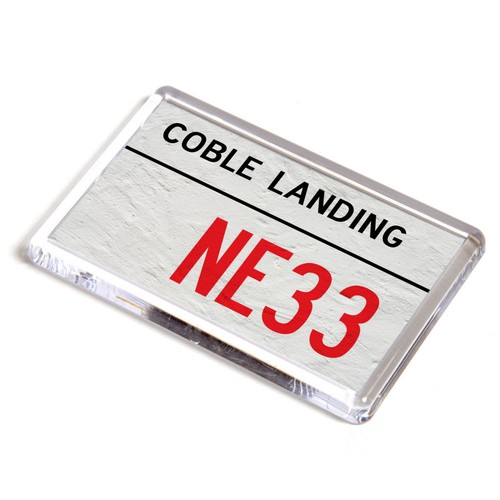 Fridge magnet coble - -, landing