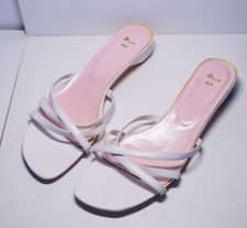 BHS British Home Stores White Sandals Size 8