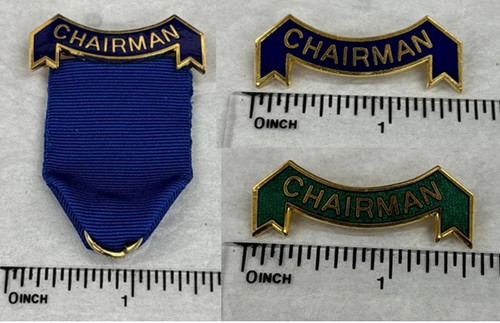Chairman banner badge scroll - banner, badge/scroll
