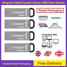 Kingston DataTraveler Kyson 32/64/128/256 GB Flash Memory Stick USB 3.2