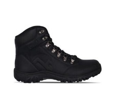 Gelert Leather Walking Boots Men’s Black Size UK6 BROKEN CLASP (REFC1)