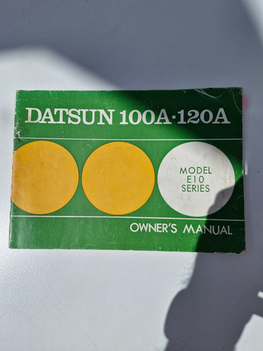 Datsun 100a 120a - datsun,