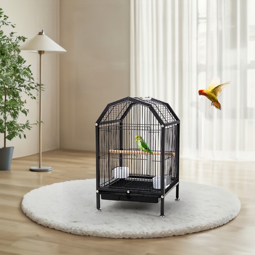 Large metal bird cage budgie - large,