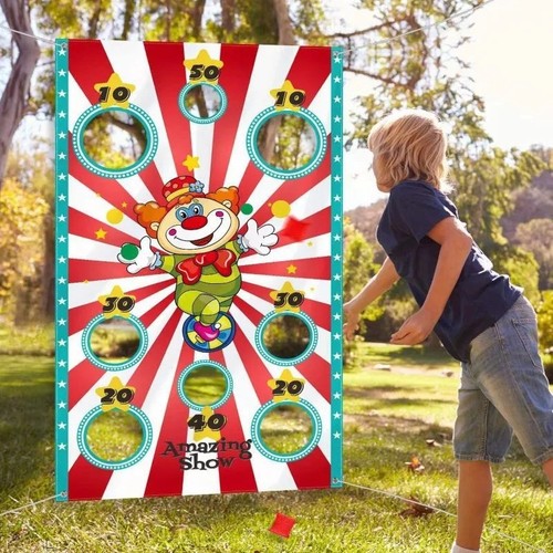 Toss game with - bean, bags