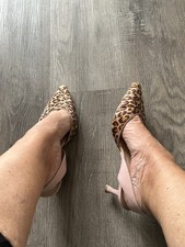 Ladies Sling Back Kitten Heel