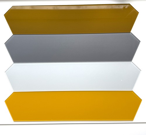 Hex number plates - front, &