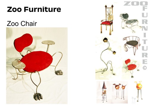 Funky handmade chair - handmade, small