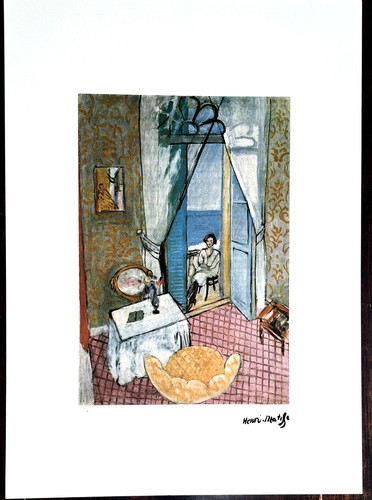 Henri matisse interior in - interior,